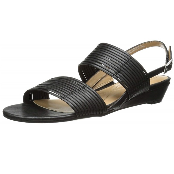 NWT Andrew Geller Wedge Sandal - Picture 5 of 7